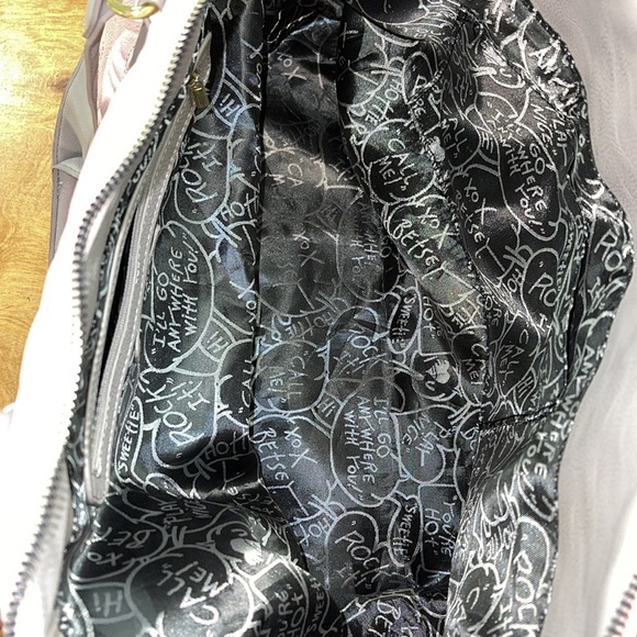 Betsey Johnson Rose Stitch Baby Diaper Bag - Picture 6 of 11